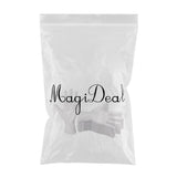 Maxbell 50pcs/Box Disposable Clear Gloves Food Salon Beauty Safe Catering Gloves M