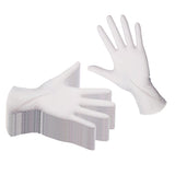 Maxbell 50pcs/Box Disposable Clear Gloves Food Salon Beauty Safe Catering Gloves M