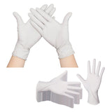 Maxbell 50pcs/Box Disposable Clear Gloves Food Salon Beauty Safe Catering Gloves M