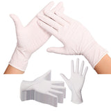 Maxbell 50pcs/Box Disposable Clear Gloves Food Salon Beauty Safe Catering Gloves M