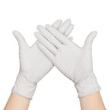 Maxbell 50pcs/Box Disposable Clear Gloves Food Salon Beauty Safe Catering Gloves M