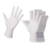 Maxbell 50pcs/Box Disposable Clear Gloves Food Salon Beauty Safe Catering Gloves L