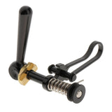 Maxbell Bicycle Seatpost Clamp Brompton Folding Bike Saddle Post Lever  Black Round