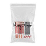 Maxbell 18cm Stakes Camping Tent Canopy Awning Pegs for Camping Hiking Red