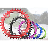 Maxbell 104BCD Round Narrow Wide 30-38T Chainring MTB Bike Chain Wheel Purple 36T