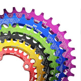 Maxbell 104BCD Round Narrow Wide 30-38T Chainring MTB Bike Chain Wheel Purple 36T