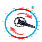Maxbell 104BCD Round Narrow Wide 30-38T Chainring MTB Bike Chain Wheel Purple 36T