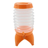Maxbell Collapsible Water Container 5.5L Camping Hiking Travel Carrier Tap  Orange