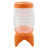 Maxbell Collapsible Water Container 5.5L Camping Hiking Travel Carrier Tap  Orange