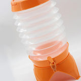 Maxbell Collapsible Water Container 5.5L Camping Hiking Travel Carrier Tap  Orange