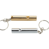 Maxbell 2pcs Emergency Survival Whistle Marine Safety Outdoor Camping Boating Silver