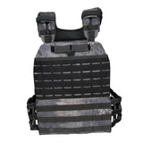 Tactical Vest Airsoft Paintball Combat Assault Vest With Pouches Black 02