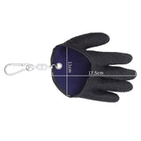 Maxbell Right/Left Fishing Gloves w/ Magnet Hooks Puncture Resistant  Left Hand