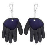 Maxbell Right/Left Fishing Gloves w/ Magnet Hooks Puncture Resistant  Left Hand