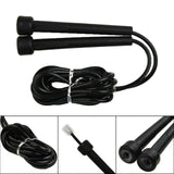 Maxbell Jumping Ropes Speed Skipping Rope Boxing Exercise Fitness Adult Black