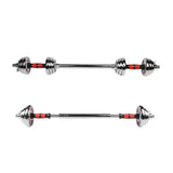 Maxbell 1'' Dumbbell Extension Bar Rod Connector Barbell Extender Coupler 40cm