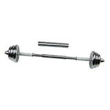 Maxbell 1'' Dumbbell Extension Bar Rod Connector Barbell Extender Coupler 40cm