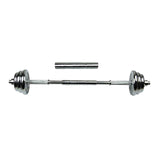 Maxbell 1'' Dumbbell Extension Bar Rod Connector Barbell Extender Coupler 40cm