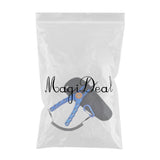 Maxbell Fishing Pliers Scissors Cutter Fish Lip Hook Remover + Lanyard Blue