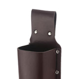 Waist Beer Belt Holster Beverage Can Holder Leather Wine Bottle Bag Brown