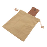 Foraging Pouch Beach Mushroom Gathering Waist Bag Tools Bag Pocket Khaki