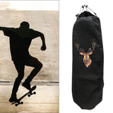 Nylon Skateboard Carrying Bag Scooter Longboard Storage Carrier Elk