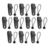 Maxbell Durable Tarp Clip Car Awnings Tie Downs Ball Cord Buckle Clip Ball Cords