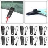 Maxbell Durable Tarp Clip Car Awnings Tie Downs Ball Cord Buckle Clip Ball Cords