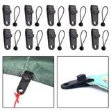 Maxbell Durable Tarp Clip Car Awnings Tie Downs Ball Cord Buckle Clip Ball Cords