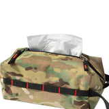 Portable Tissue Paper Holder Cloth Rectangle Napkin Holder Car Accessories jungle camouflage