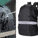Maxbell Waterproof Dust Rain Cover Travel Hiking Backpack Camping Rucksack Bag black 80L