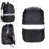 Maxbell Waterproof Dust Rain Cover Travel Hiking Backpack Camping Rucksack Bag black 80L