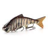 Maxbell 4" Multi Jointed Fishing Lures Wobblers Swimbait Hard Bait Crankbait C