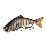 Maxbell 4" Multi Jointed Fishing Lures Wobblers Swimbait Hard Bait Crankbait C