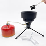 Maxbell Camping Gas Stove Picnic BBQ Charcoal Shisha Coal Burner for Flat Canister