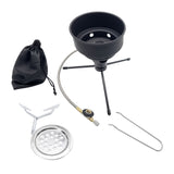 Maxbell Camping Gas Stove Picnic BBQ Charcoal Shisha Coal Burner for Flat Canister