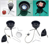 Maxbell Camping Gas Stove Picnic BBQ Charcoal Shisha Coal Burner for Flat Canister