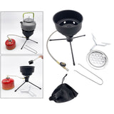 Maxbell Camping Gas Stove Picnic BBQ Charcoal Shisha Coal Burner for Flat Canister