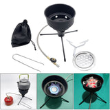 Maxbell Camping Gas Stove Picnic BBQ Charcoal Shisha Coal Burner for Flat Canister