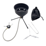 Maxbell Camping Gas Stove Picnic BBQ Charcoal Shisha Coal Burner Cylinder Gas Tank