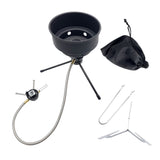 Maxbell Camping Gas Stove Picnic BBQ Charcoal Shisha Coal Burner Cylinder Gas Tank