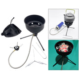 Maxbell Camping Gas Stove Picnic BBQ Charcoal Shisha Coal Burner Cylinder Gas Tank