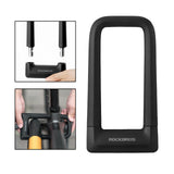 Maxbell Bike U Lock with 2 Keys Safety Lock Alloy Steel High Security Cycling Locks