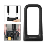 Maxbell Bike U Lock with 2 Keys Safety Lock Alloy Steel High Security Cycling Locks