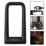 Maxbell Bike U Lock with 2 Keys Safety Lock Alloy Steel High Security Cycling Locks