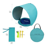 Maxbell Portable Baby Beach Tent with Pool Infant Sun Shelter Garden Beach Umbrella
