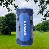 Maxbell Outdoor Stuff Sacks Waterproof Cloth Sleeping Bag Storage Polyester Pouch Blue XL