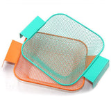 Maxbell Iron Bait Screen Iron Net Sieve Tool Fishing Fish-Shaped Filter Accessories Orange 3mm