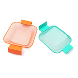 Maxbell Iron Bait Screen Iron Net Sieve Tool Fishing Fish-Shaped Filter Accessories Orange 3mm