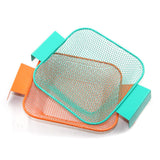 Maxbell Iron Bait Screen Iron Net Sieve Tool Fishing Fish-Shaped Filter Accessories Orange 3mm